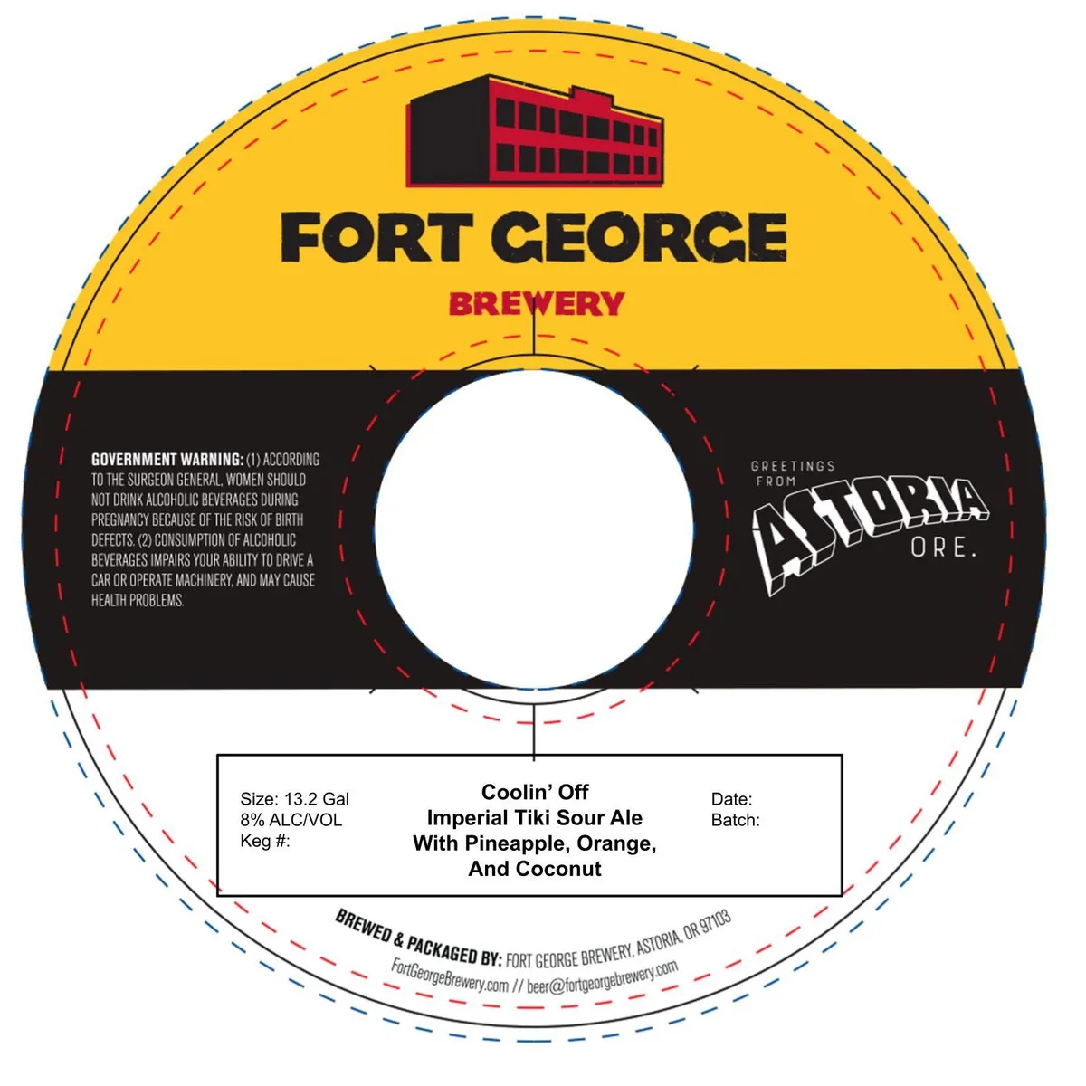 Coolin' Off — full label as filed with TTB