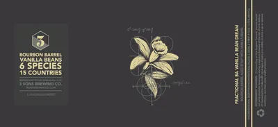 Fractional BA Vanilla Bean Dream label