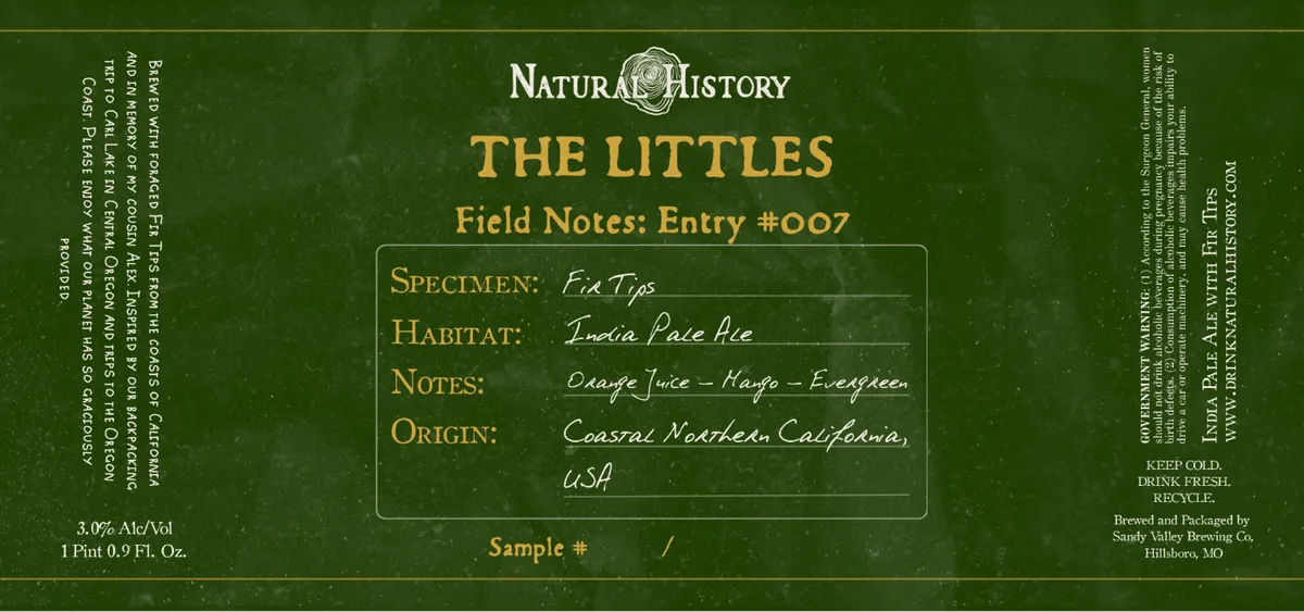 The Littles label art — NATURAL HISTORY