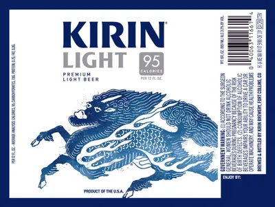 Kirin Light label