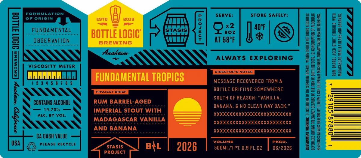 Fundamental Tropics label art — FUNDAMENTAL TROPICS