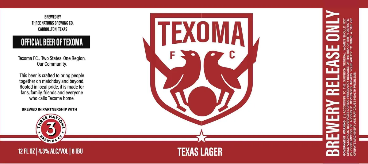 Texas Lager — full label as filed with TTB