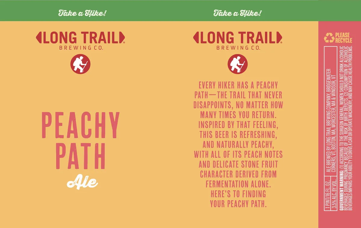 Peachy Path — full label as filed with TTB