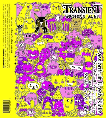 Passionfruit Fresh Kicks label