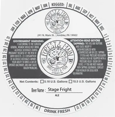 Stage Fright label
