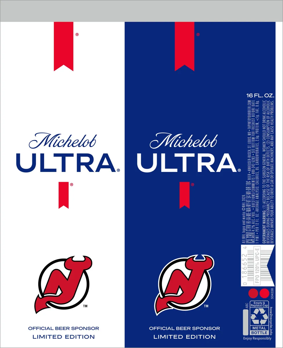Michelob Ultra label art — MICHELOB ULTRA