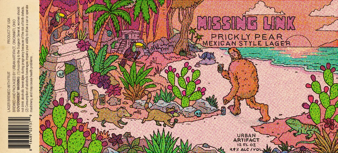 Missing Link label art — URBAN ARTIFACT