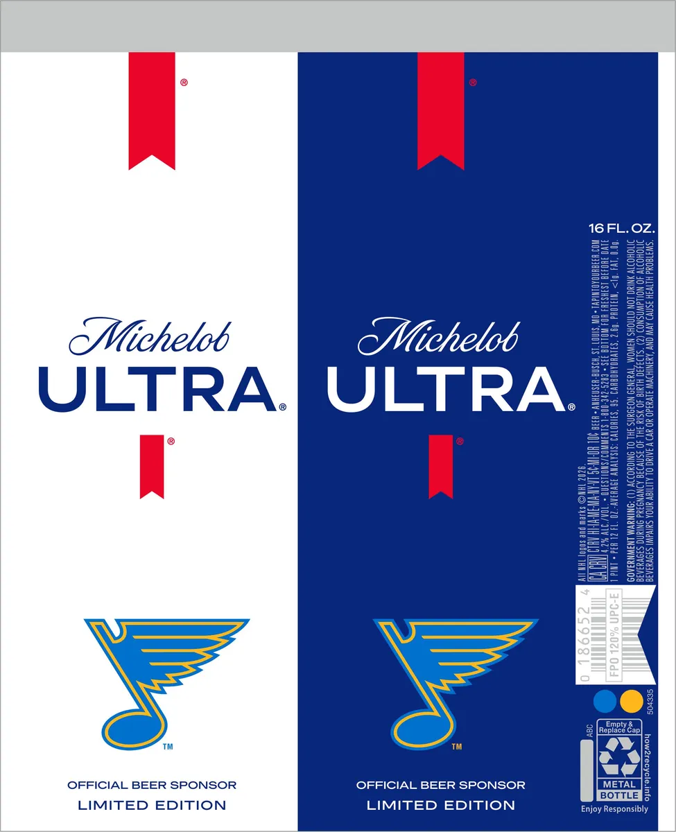 Michelob Ultra label art — MICHELOB ULTRA