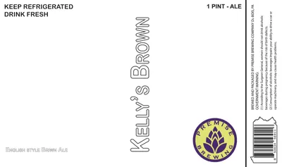 Kelly's Brown label