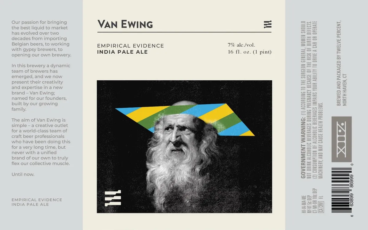 Empirical Evidence label art — VAN EWING