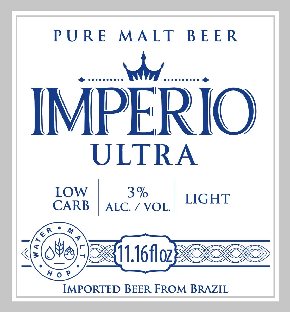 Imperio Ultra label art — IMPERIO