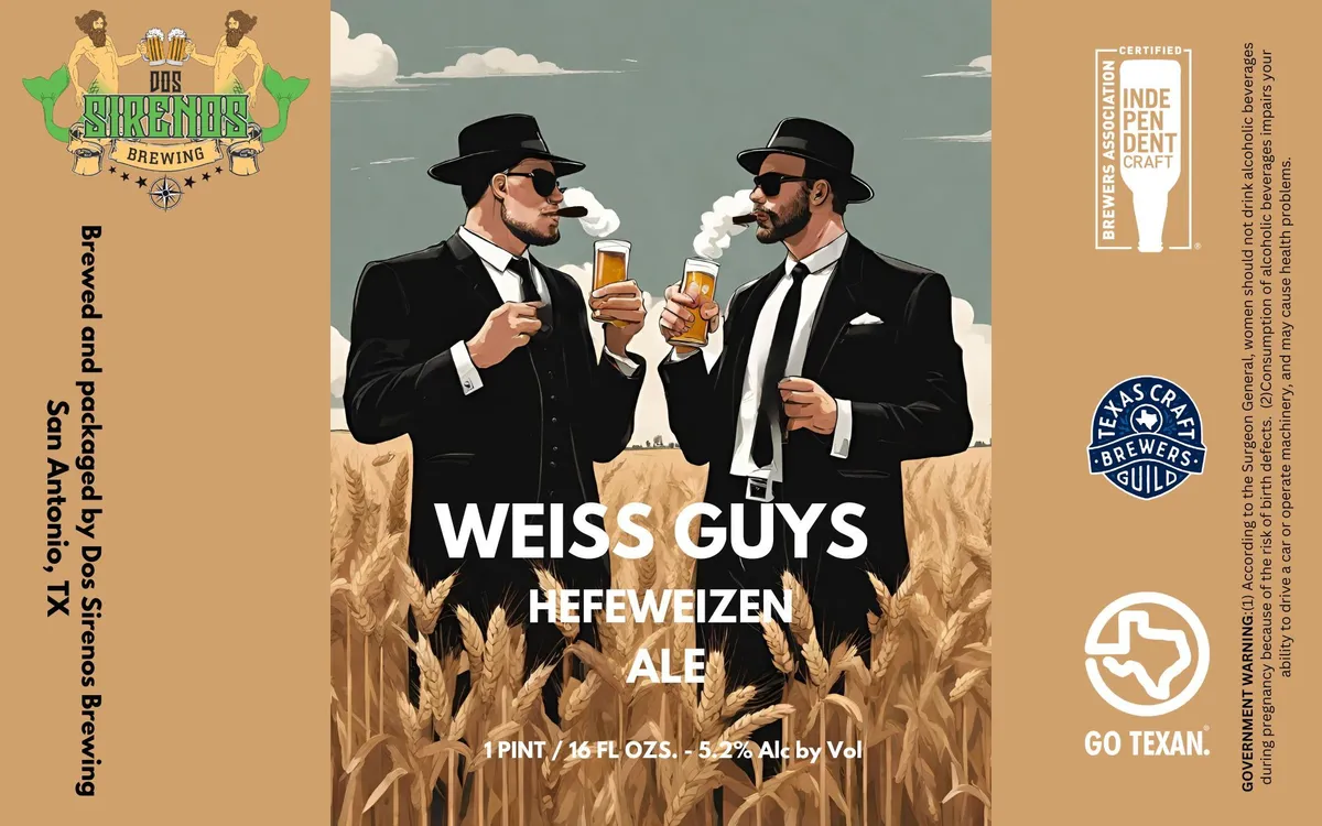 Weiss Guys label art — WEISS GUYS