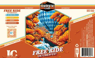 Free Ride Oktoberfest label