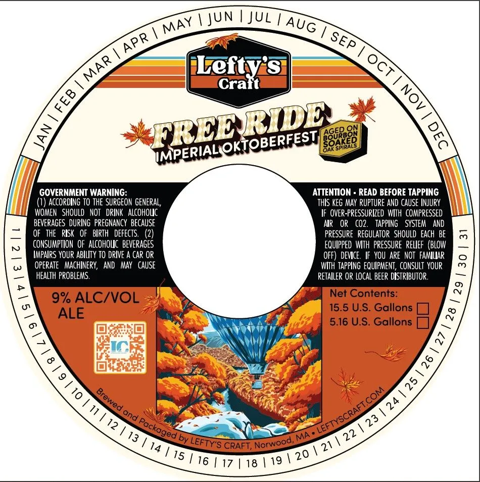 BA Free Ride — full label as filed with TTB