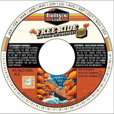 BA Free Ride label