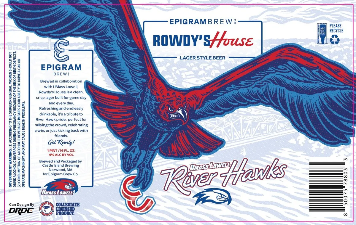 Rowdy's House label art — EPIGRAM BREW CO