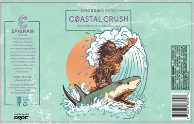 Coastal Crush label