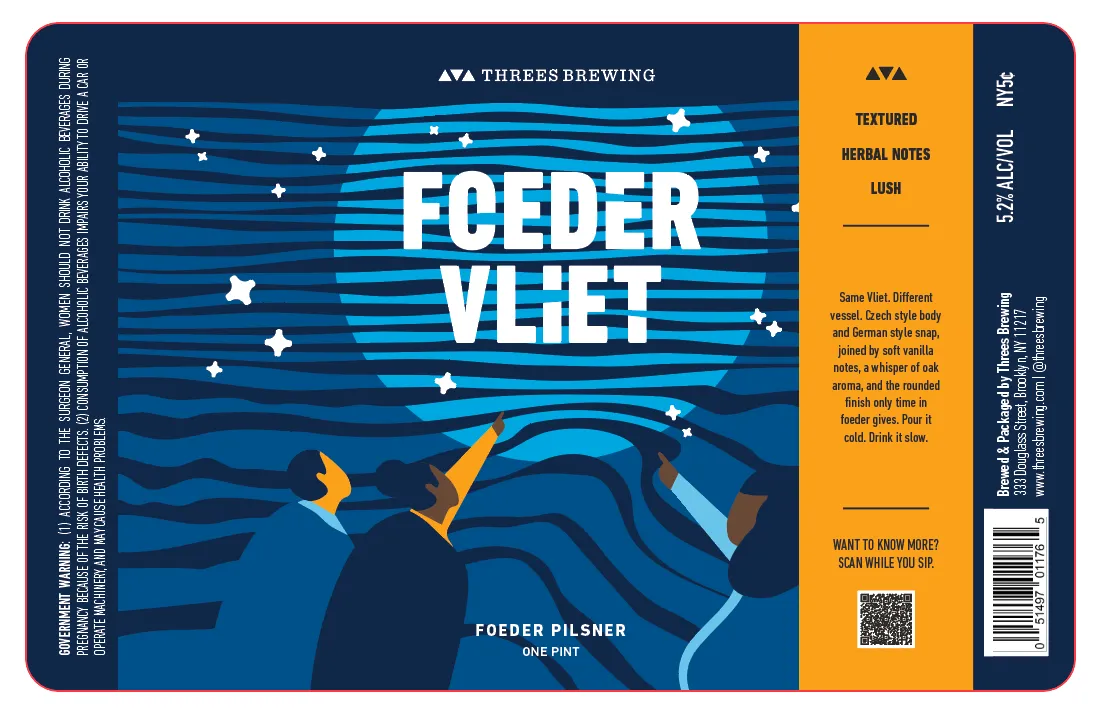 Foeder Vliet — full label as filed with TTB
