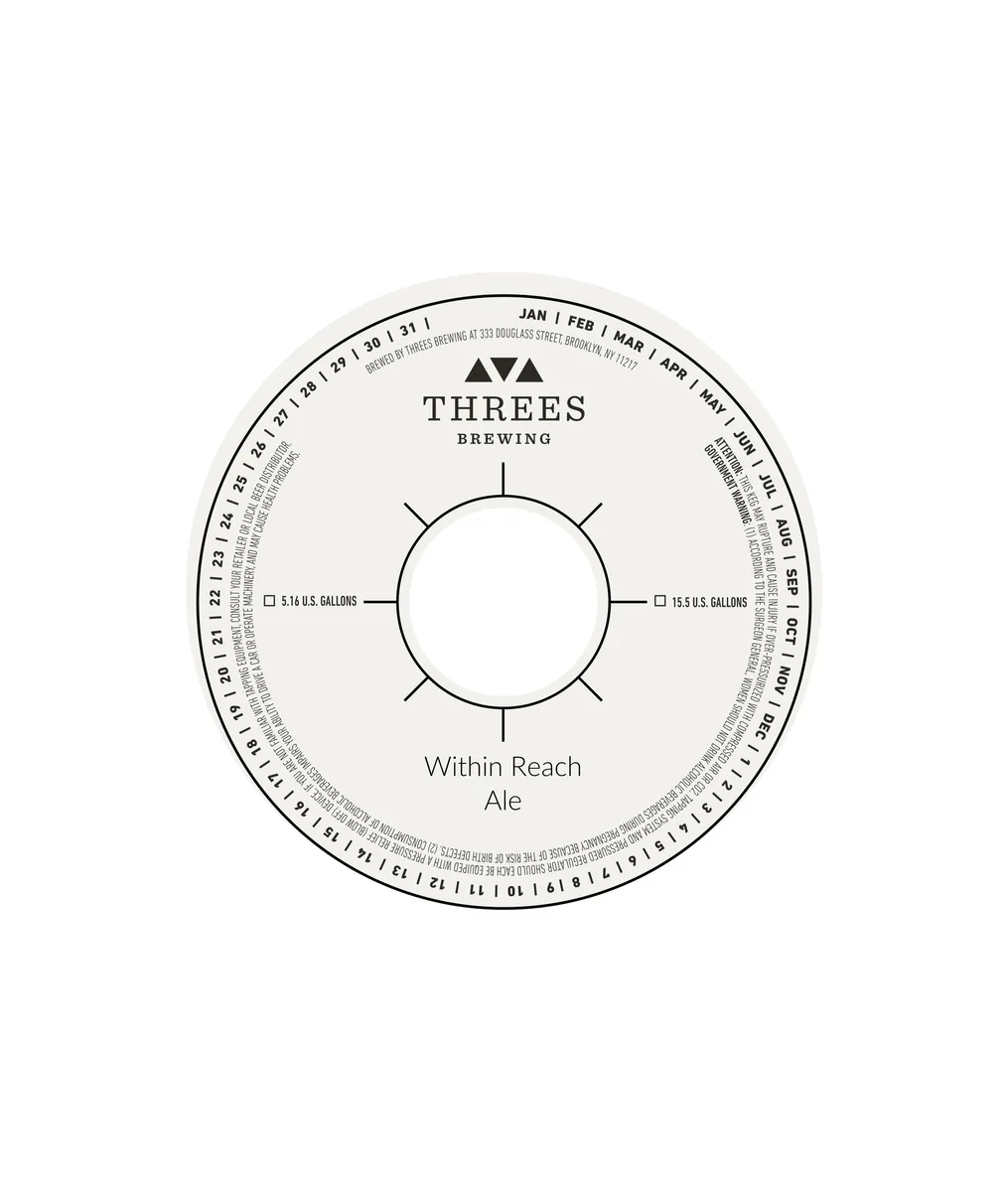 Within Reach Ale label
