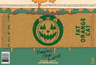 Pumpkin Chai Latté label