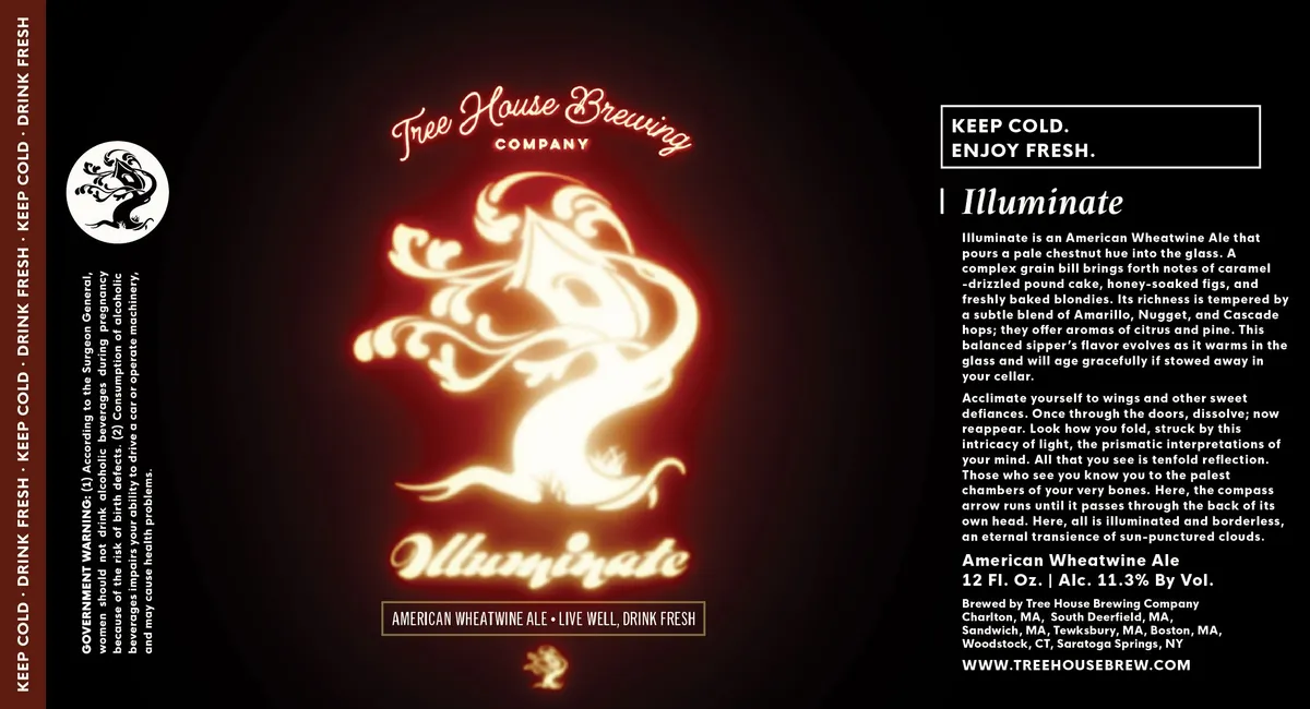 Illuminate label art — ILLUMINATE