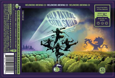 Pulp Patrol: Citra Squad label