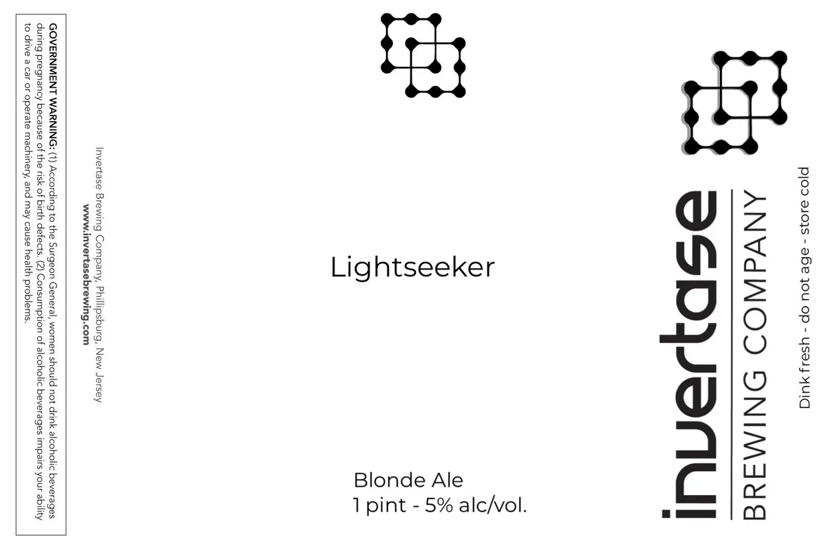 Lightseeker — full label as filed with TTB