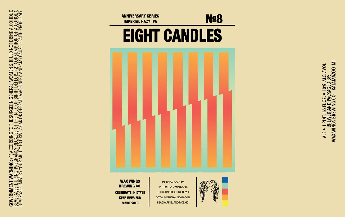 Eight Candles label