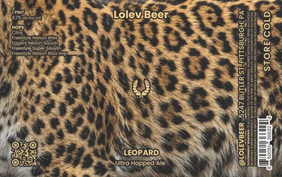 Leopard label