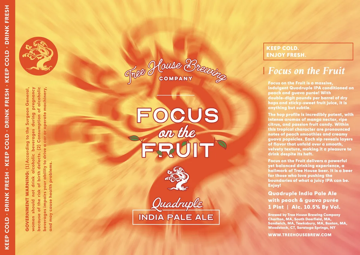 Focus on the Fruit label art — FOCUS ON THE FRUIT