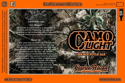 Camo Light label