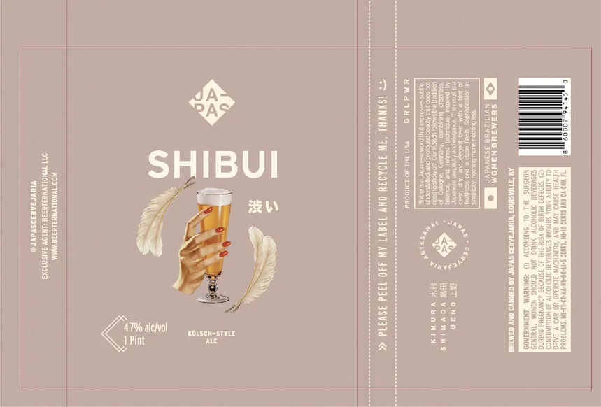 Shibui label art — JAPAS