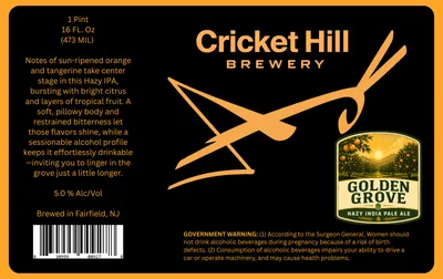 Golden Grove label