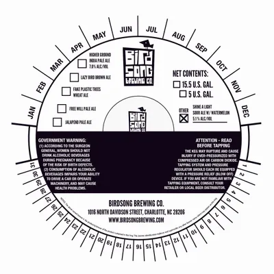 Shine A Light label