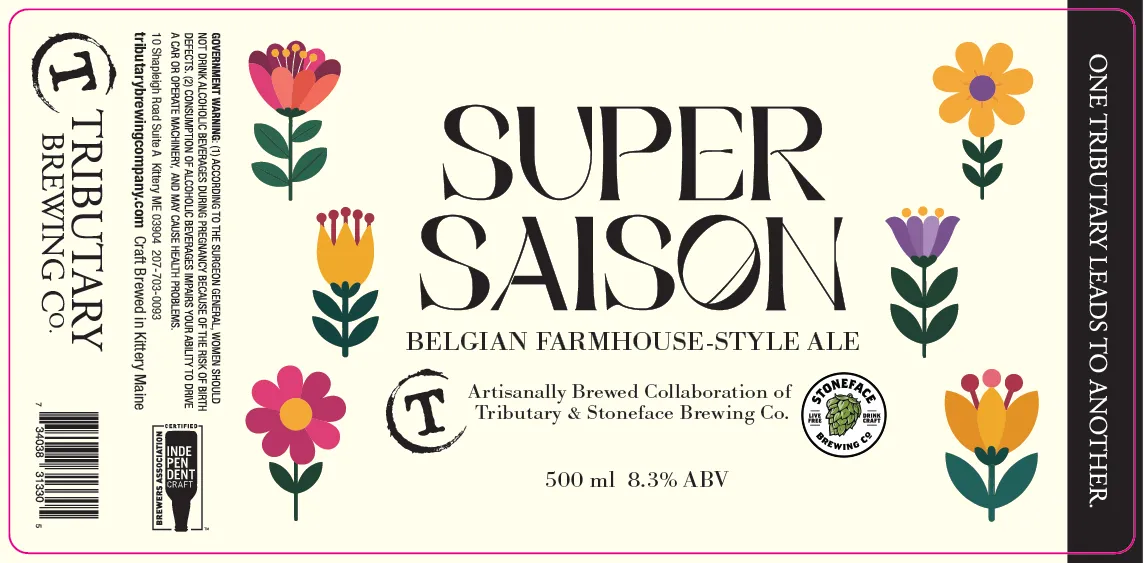 Super Saison — full label as filed with TTB