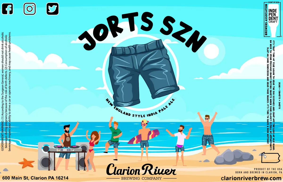 Jorts Szn label art — JORTS SZN