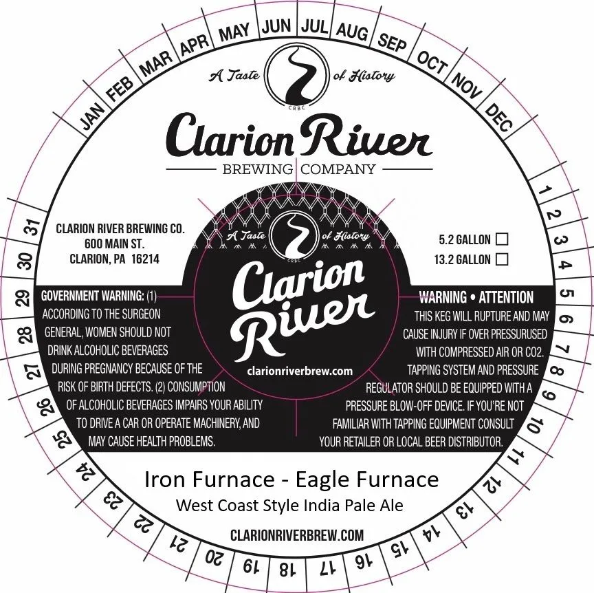 Iron Furnace - Eagle Furnace — full label as filed with TTB