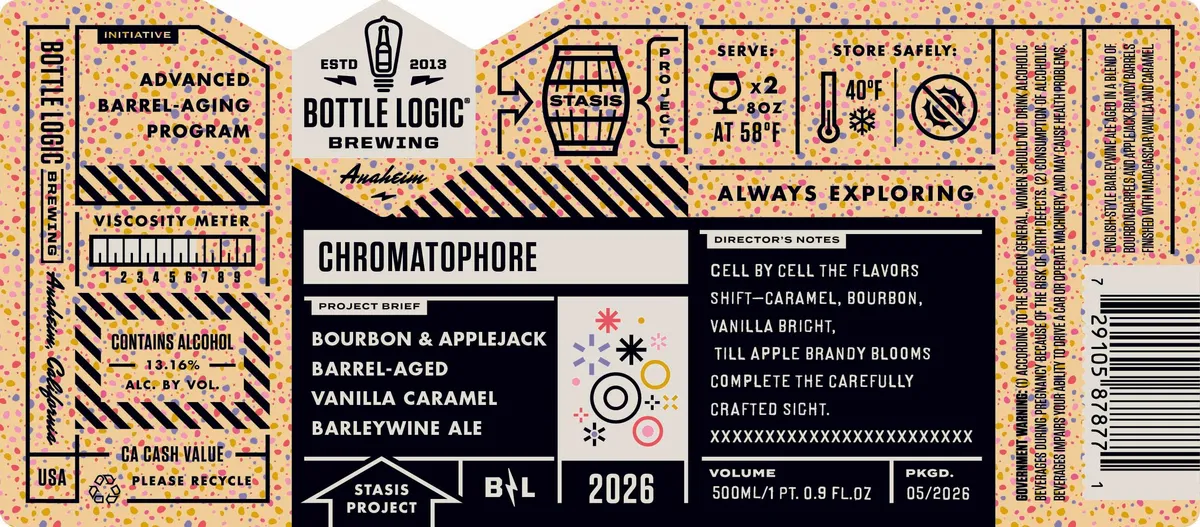 Chromatophore label art — CHROMATOPHORE