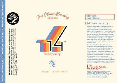 14th Anniversary label