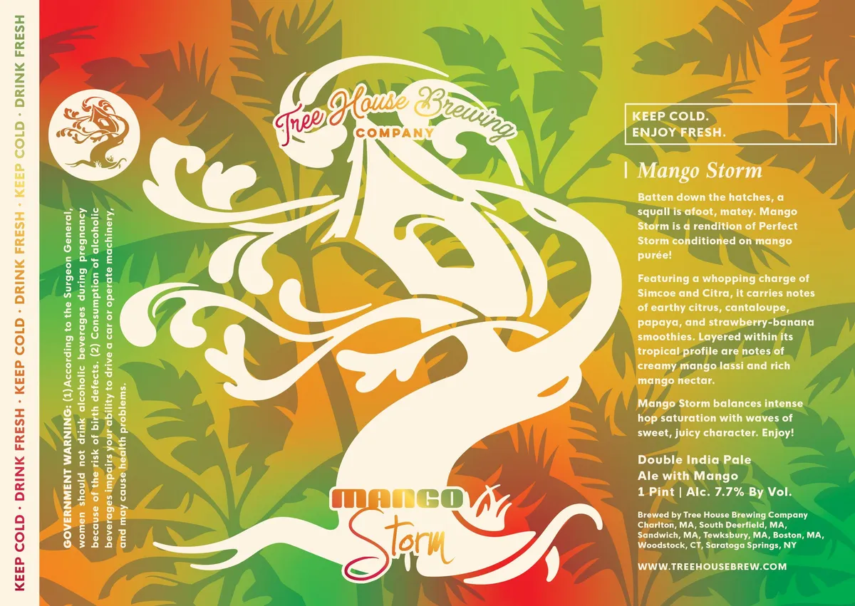 Mango Storm label art — MANGO STORM