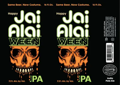 Happy Jai Alai label