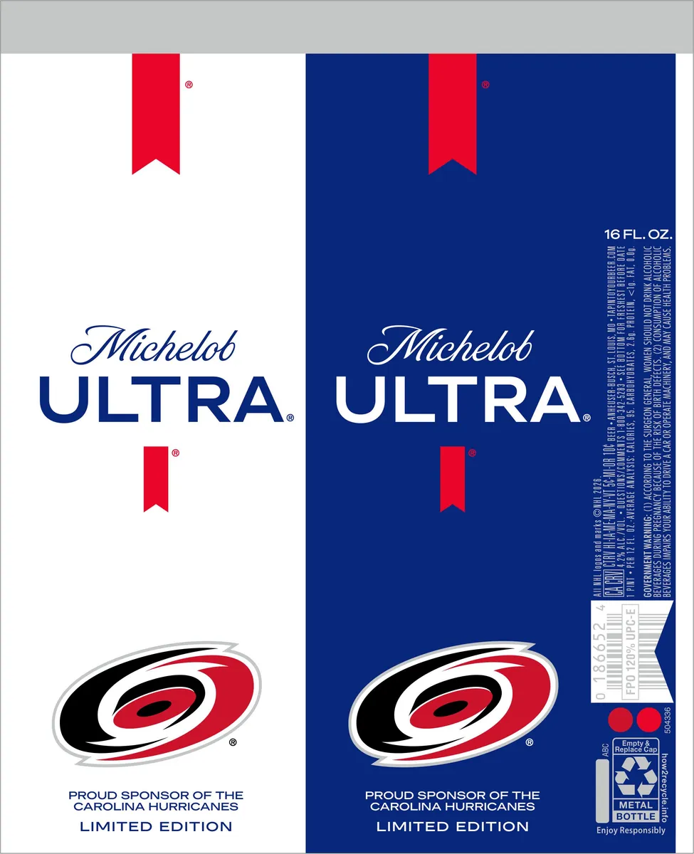 Michelob Ultra label art — MICHELOB ULTRA