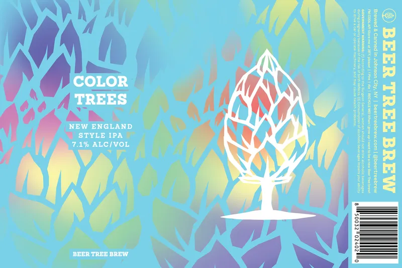 Color Trees label art — COLOR TREES