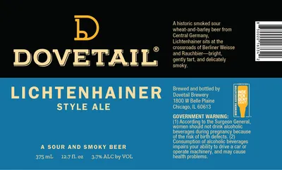 Lichtenhainer-Style Ale label