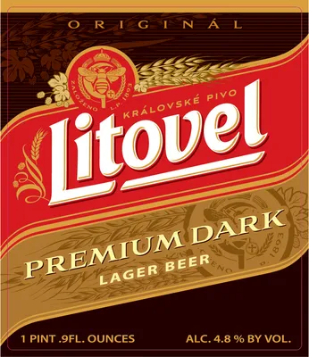 Litovel Premium Dark label