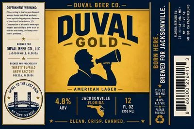Duval Gold label