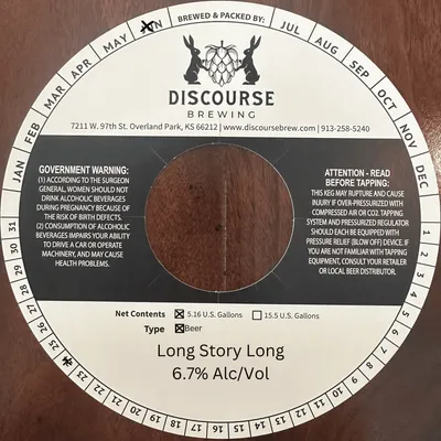 Long Story Long label