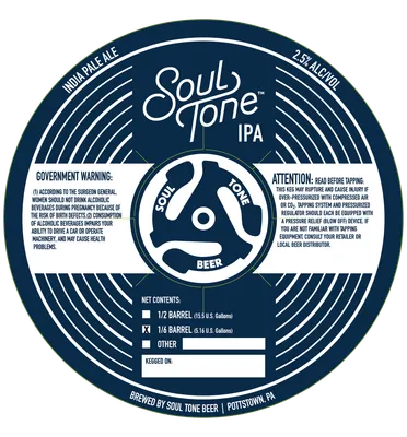 Soul Tone IPA label
