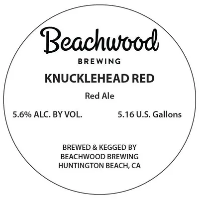 Knucklehead Red label