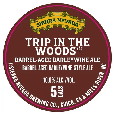 Trip In The Woods label